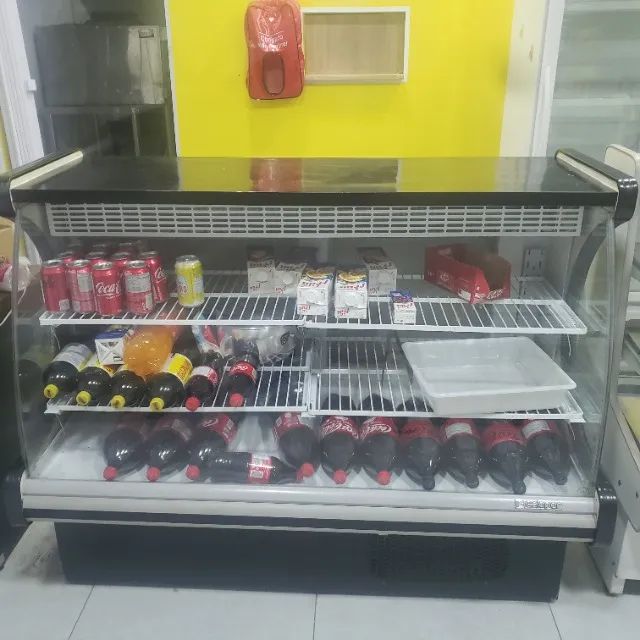 Expositor balcão refrigerado horizontal 