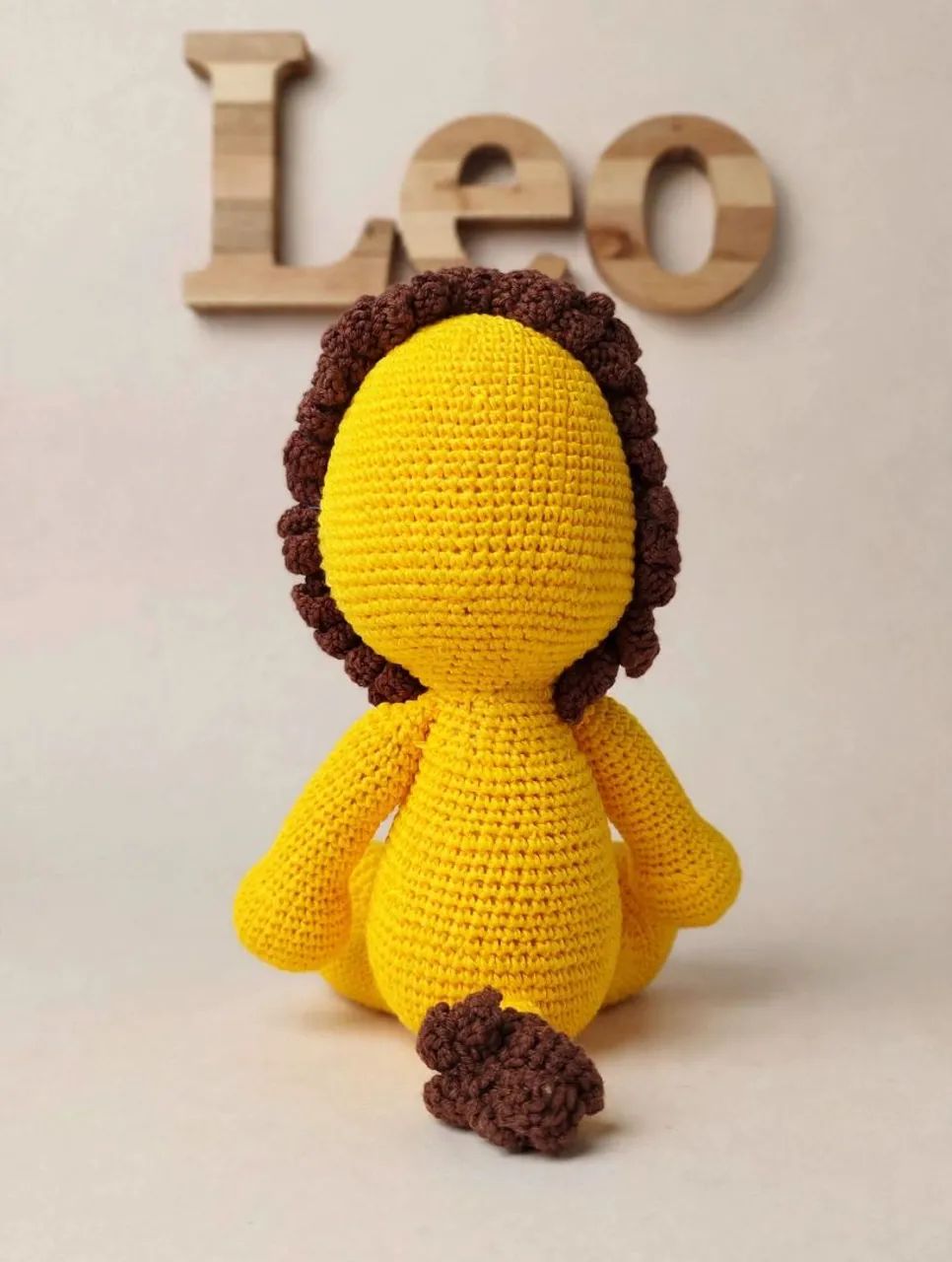 Leão crochê  - Foto 3