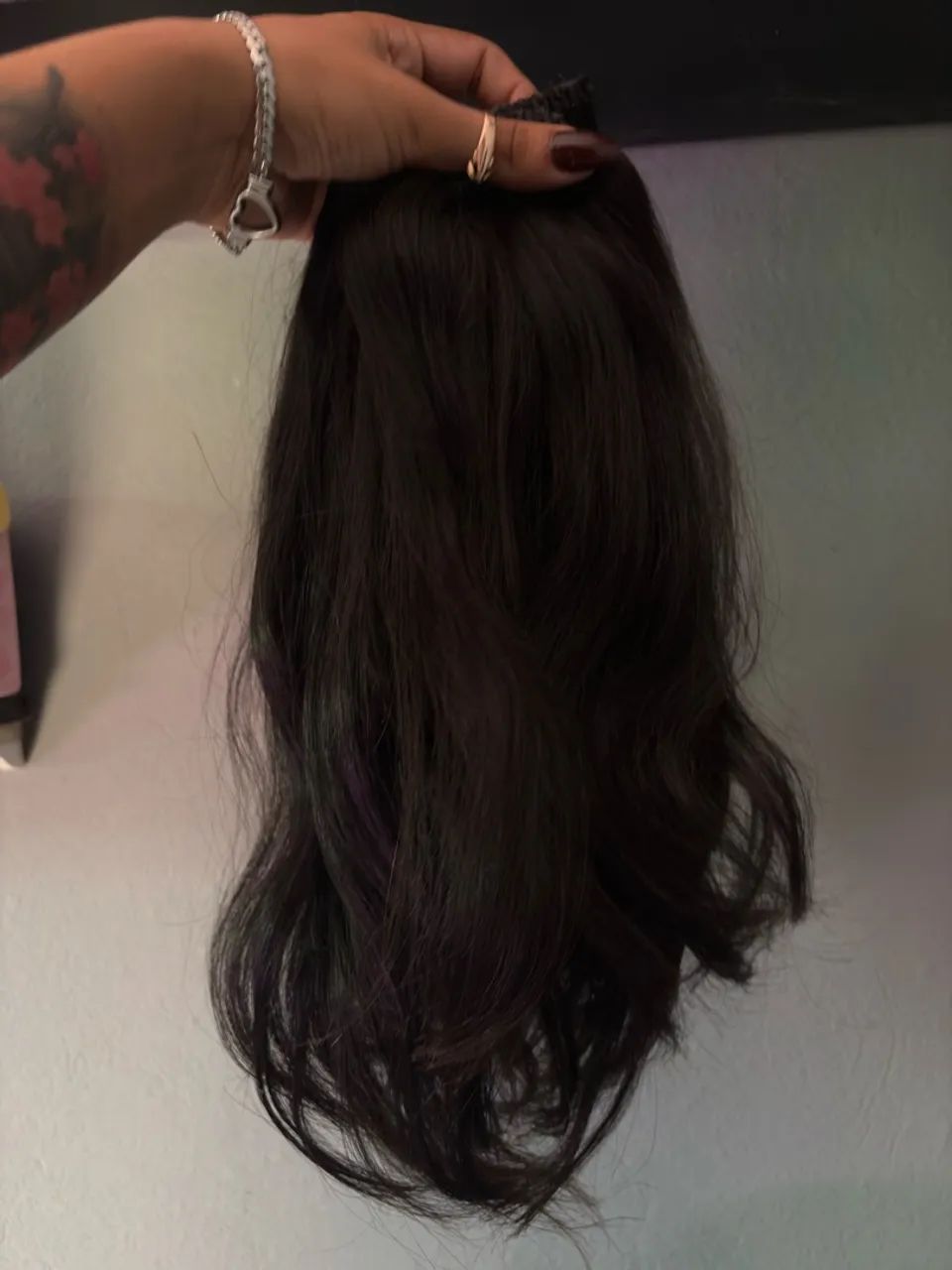 Cabelo humano 200g cabeça cheia 
