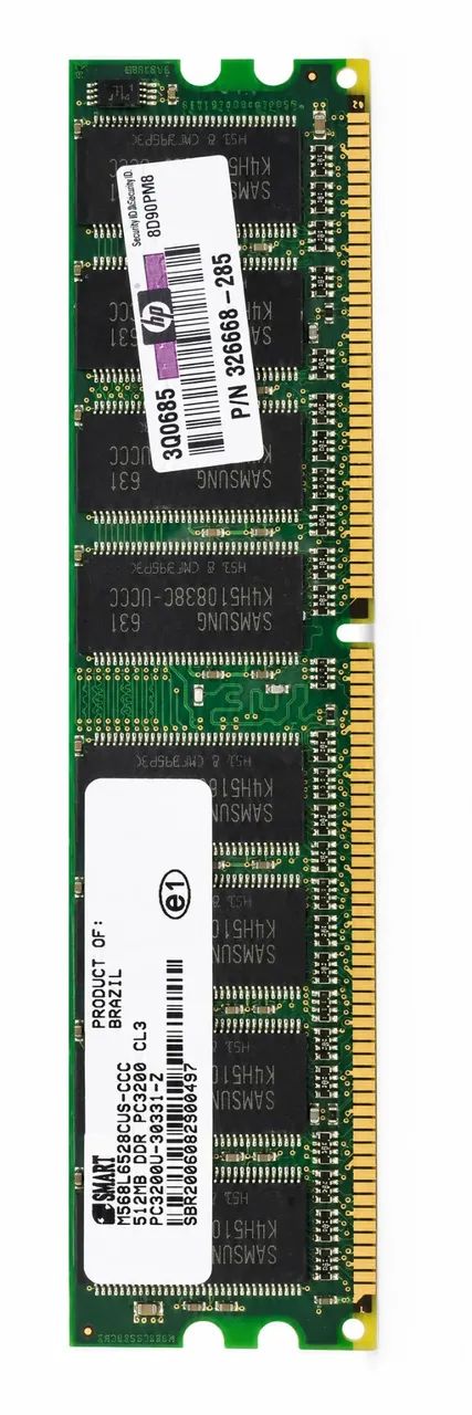 Memória RAM Smart 512MB DDR 400MHz PC3200 M568L6528CUS-CCC - Foto 3