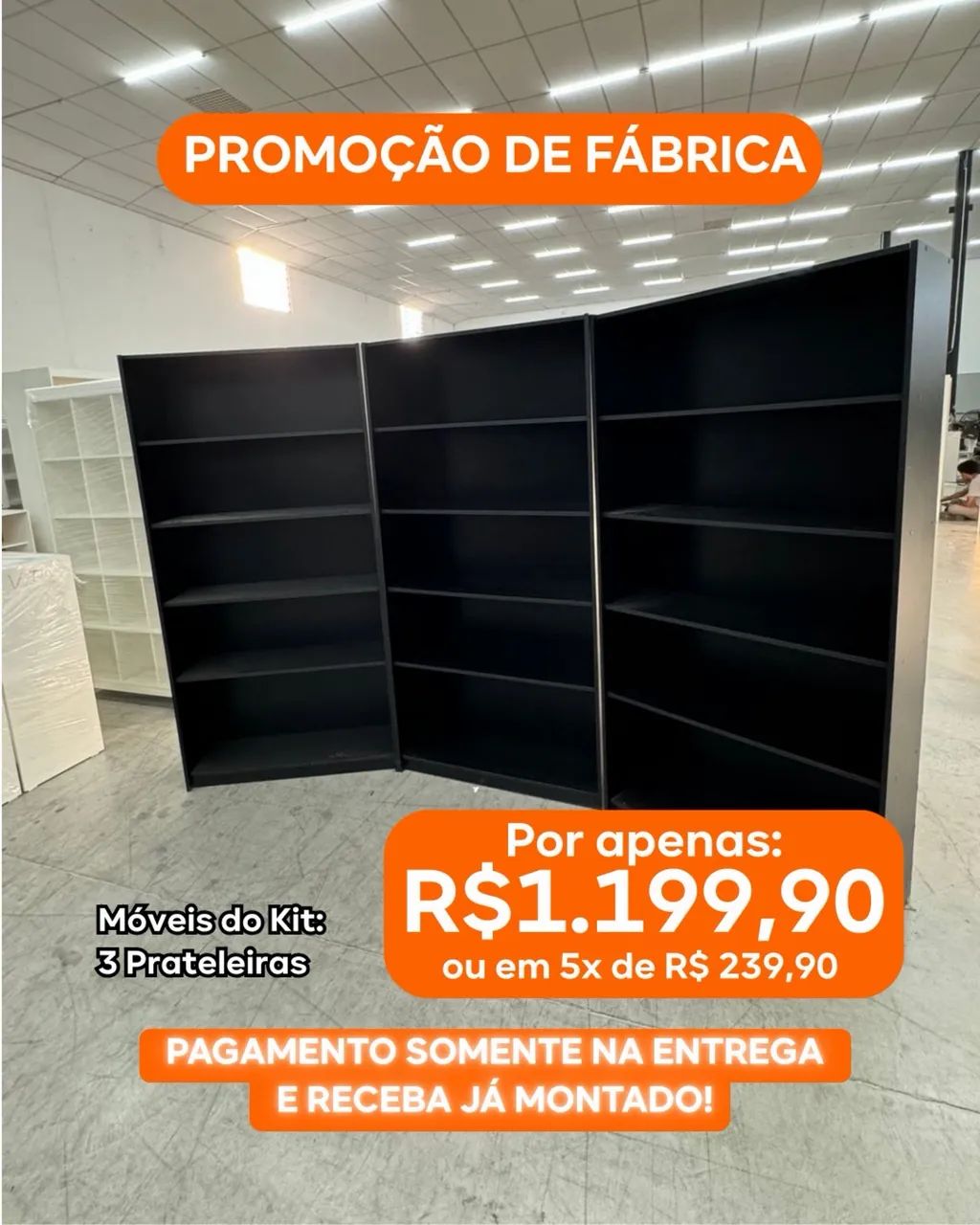 Prateleira Expositora Modulados MDF
