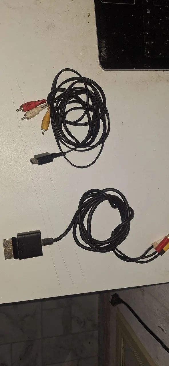 Cabos av ps2/ps3 e xbox 360