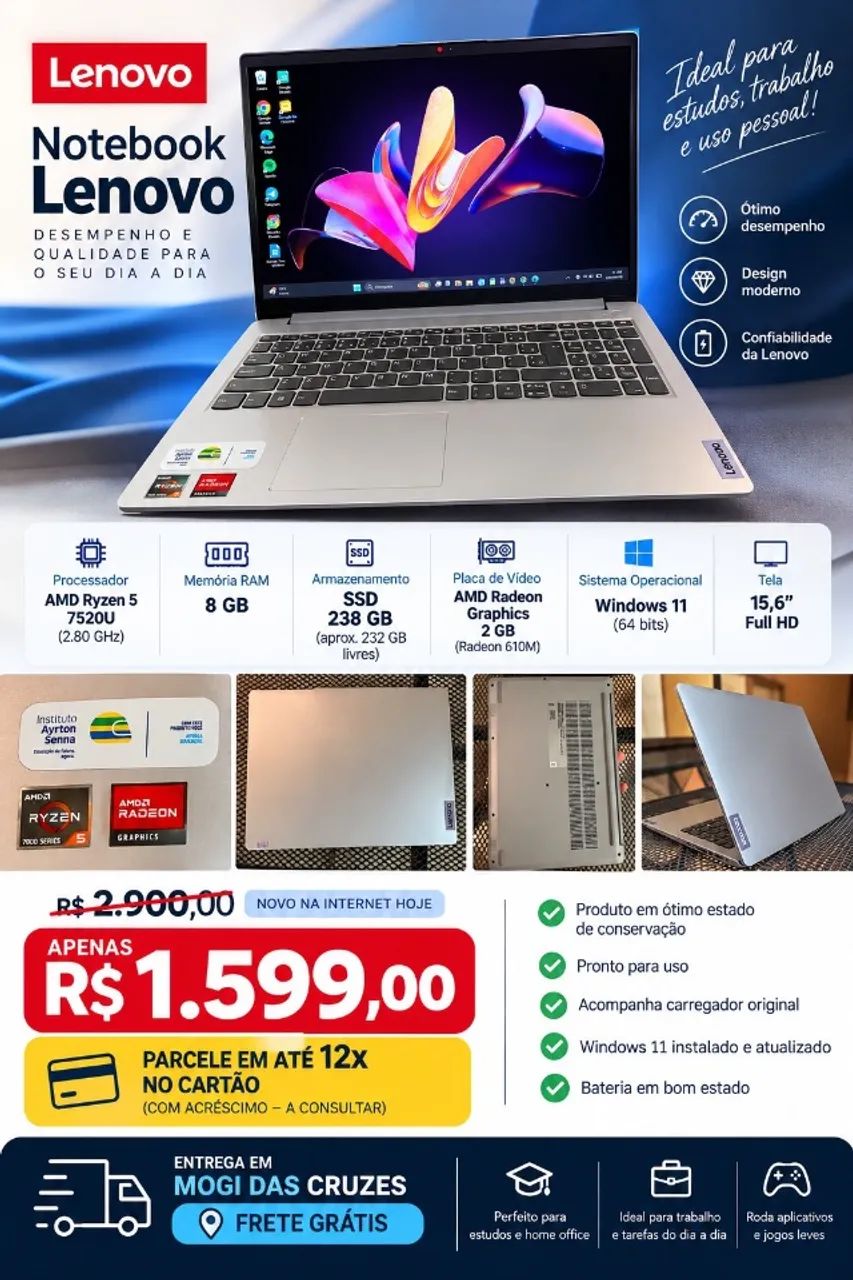 Notebook Lenovo
