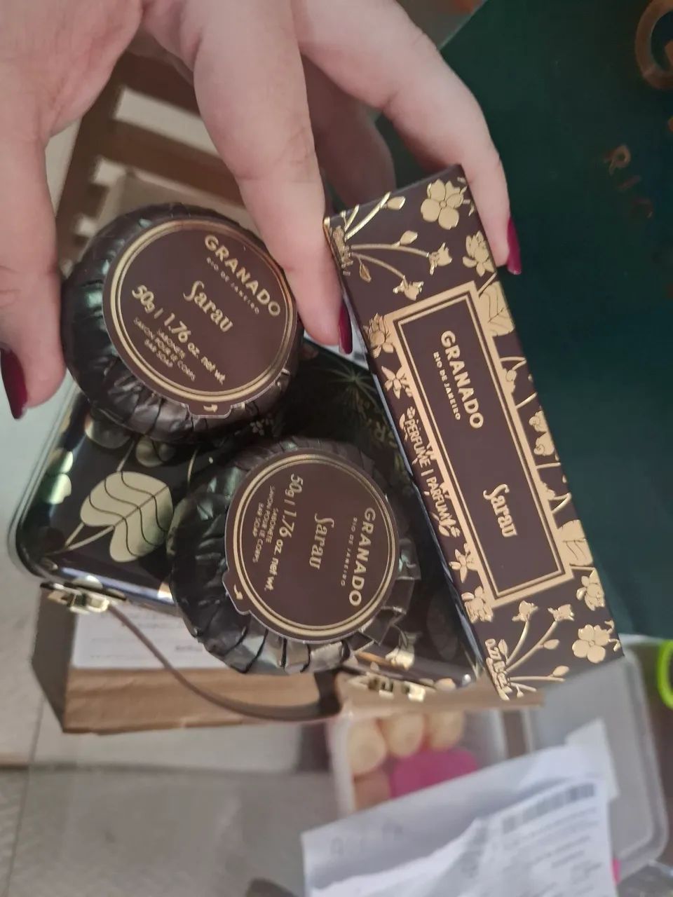 Perfume + sabonetes Sarau - Granado - Foto 3