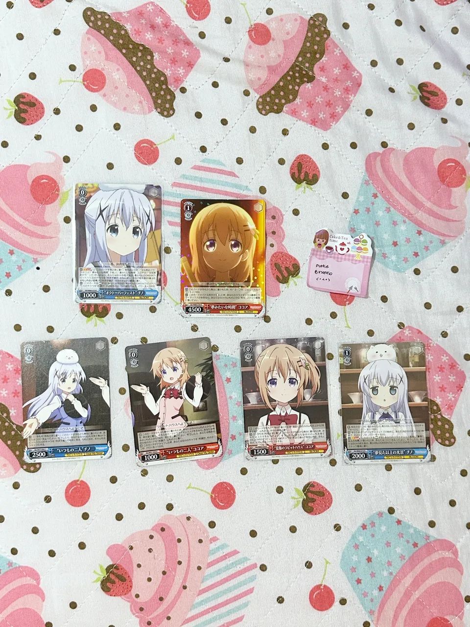 lote - cards gochuumon wa usagi desu ka? - Foto 2