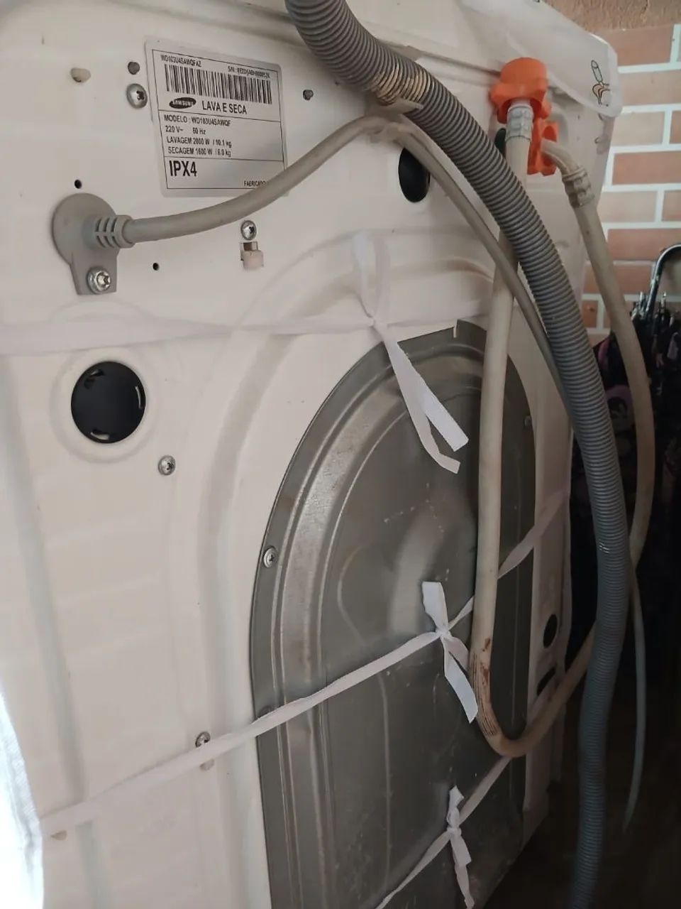 Lavadora lava e seca samsung wd103 - Foto 3