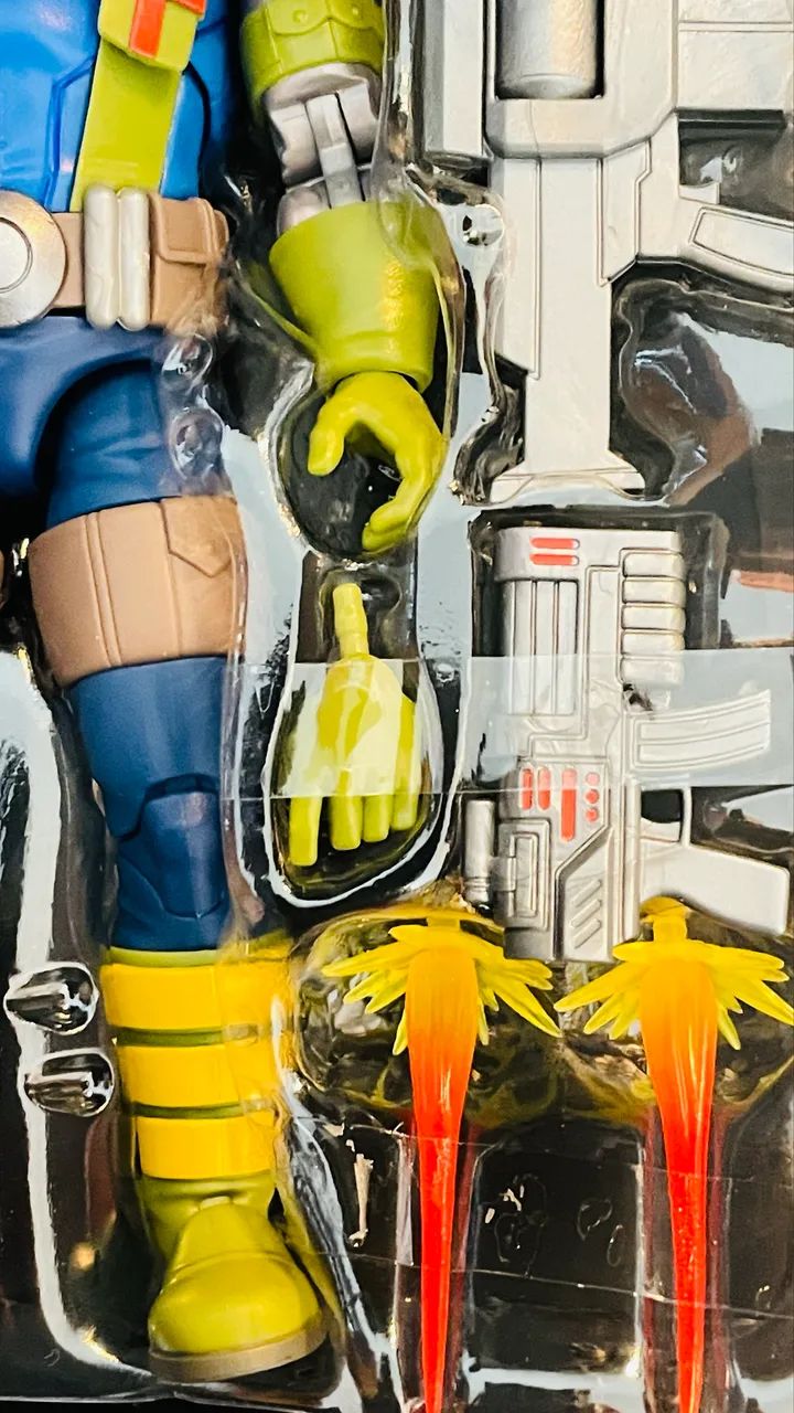 Marvel Legends Cable da série animada dos X-MEN / x-force / novos mutantes rob liefeld - Foto 2