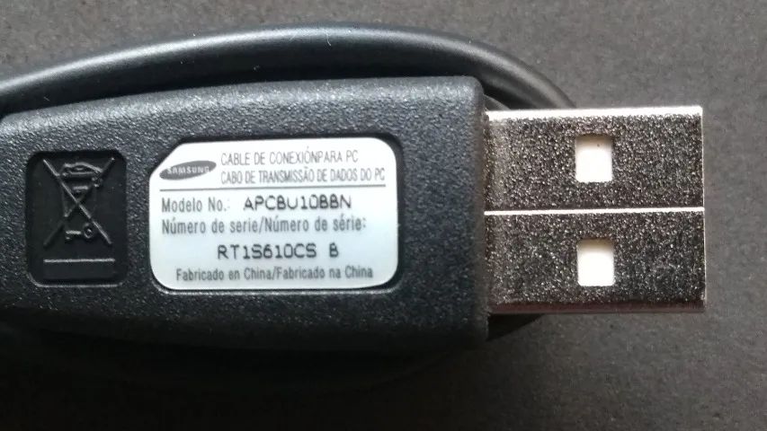 Cabo de dados micro USB SAMSUNG ORIGINAL NOVO - Foto 2