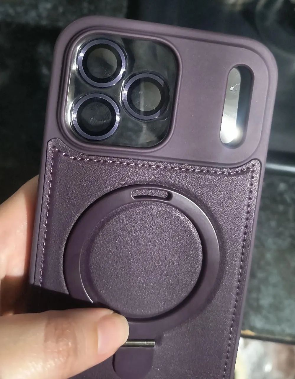 Capinha iPhone 17 pro Max com película para câmera 