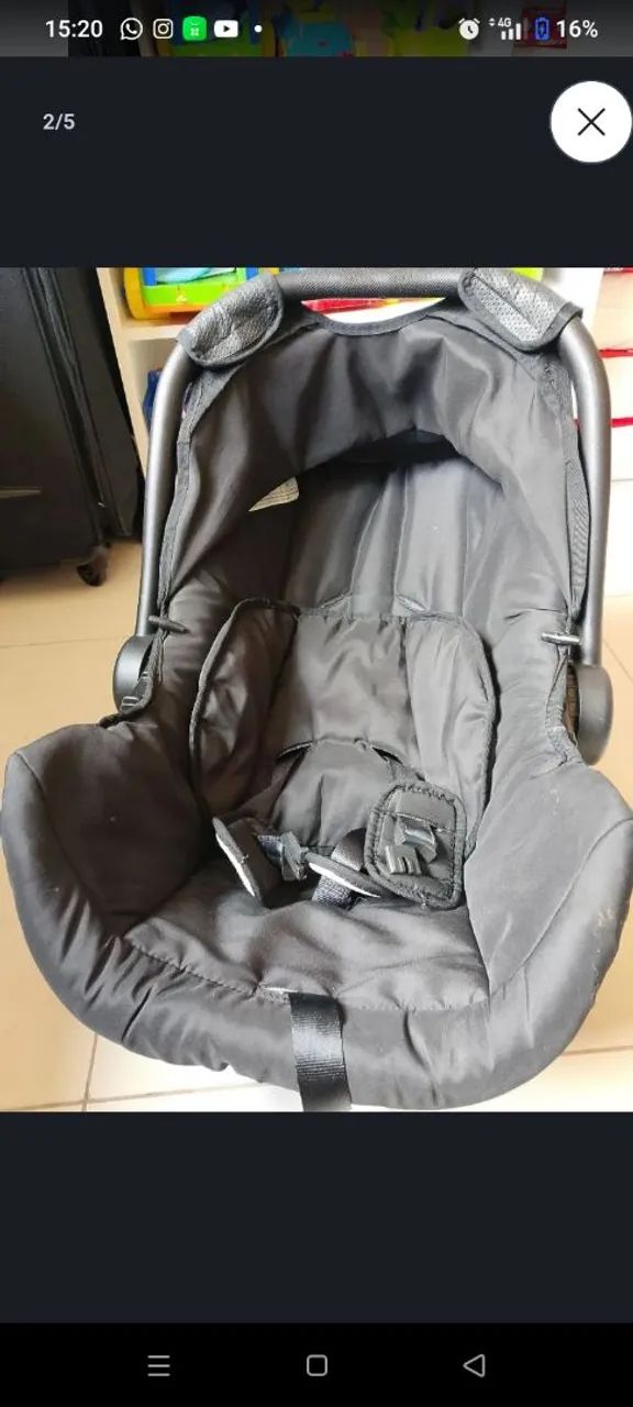 Bebê conforto super  conservado  - Foto 3