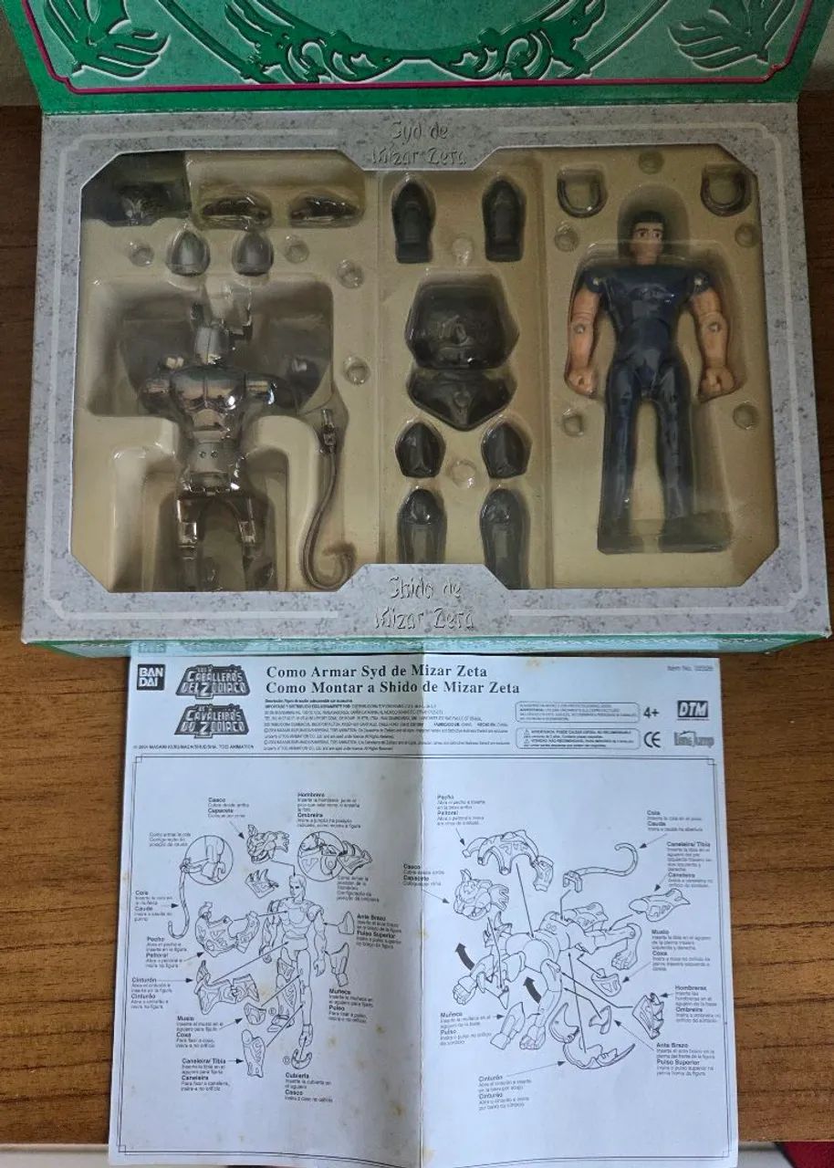Boneco cavaleiros do Zodíaco Shido - Foto 2
