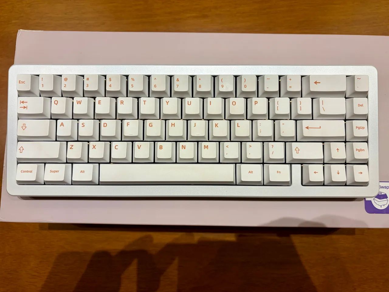 Teclado Mecânico Akko SPR67 Branco Completo - Foto 2