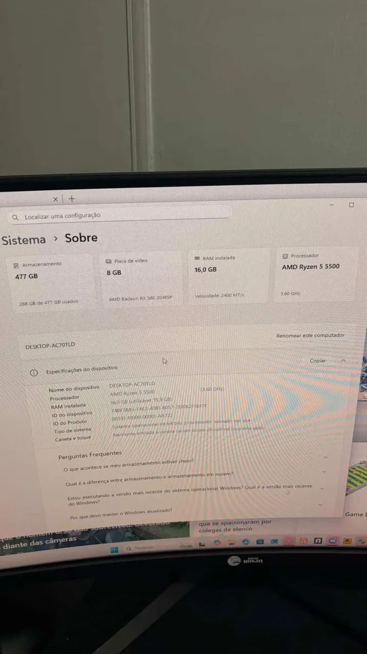 Pc gamer completo - Foto 2