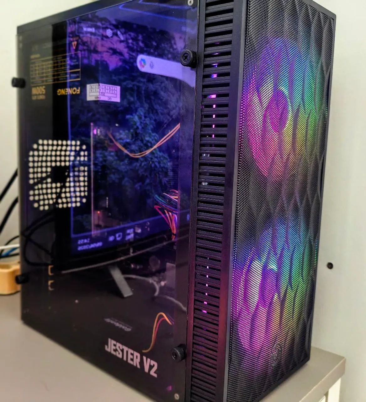 Pc montado para jogos e trabalho 