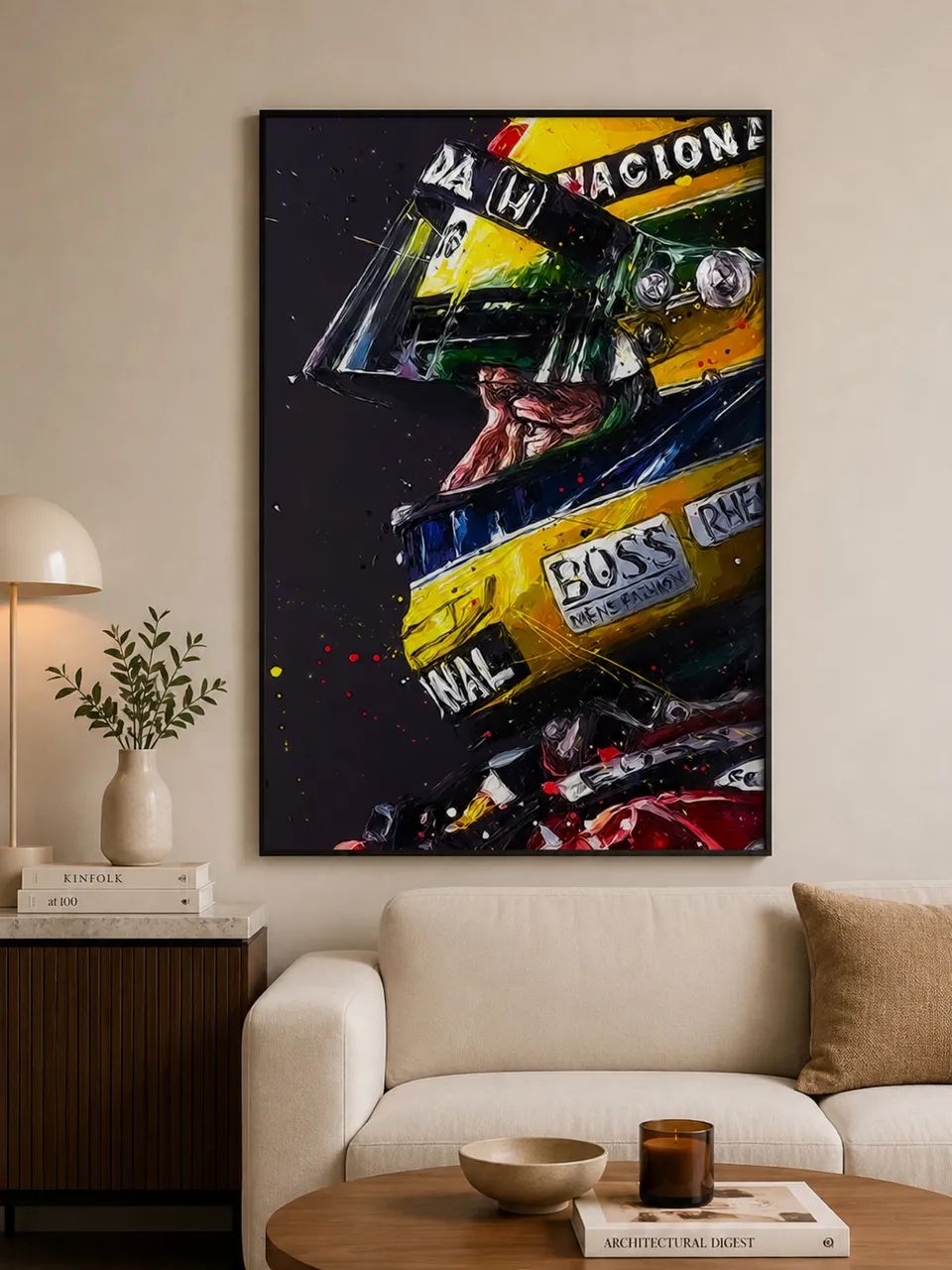 Quadro Airton Senna