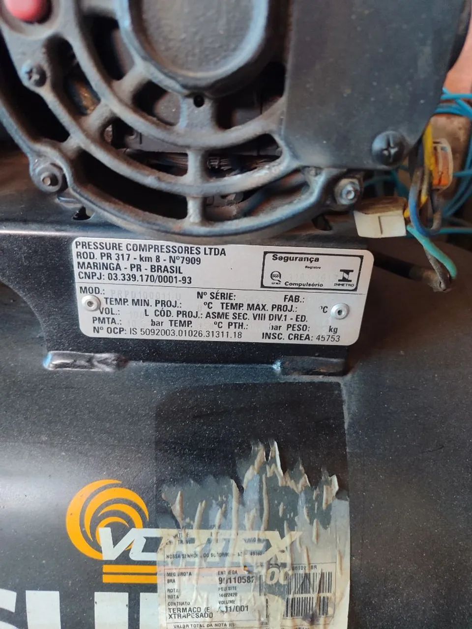 Compressor de 100 litros Pressure - Foto 4