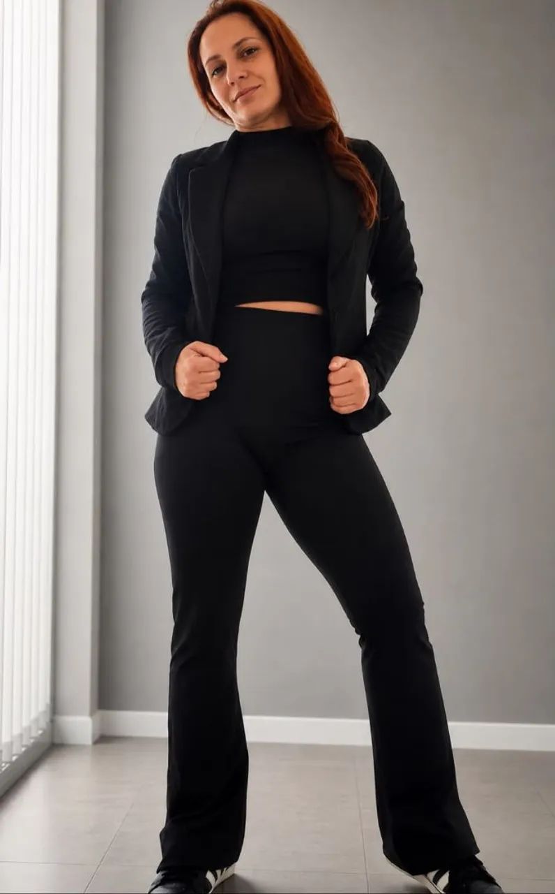 Calça flare