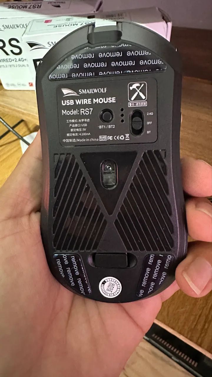 Mouse Gamer RS7 Paw 3311 (NOVO) - Foto 2