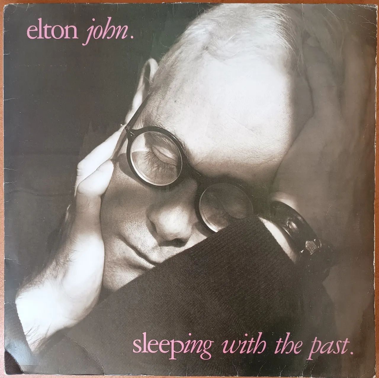 LP Elton John Sleeping with the past  1989