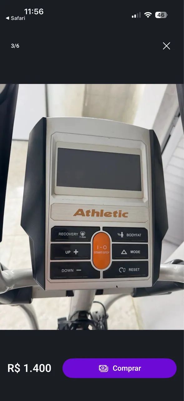 Elíptico Athletic 460EP