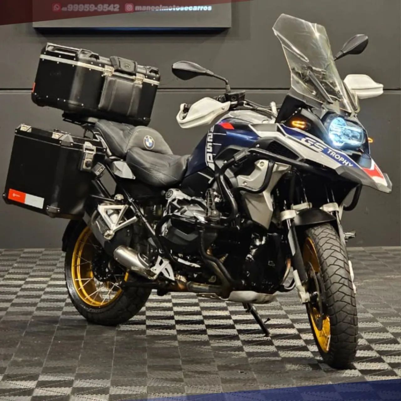  BMW R 1250 GS Premium Trophy 2023 Azul
