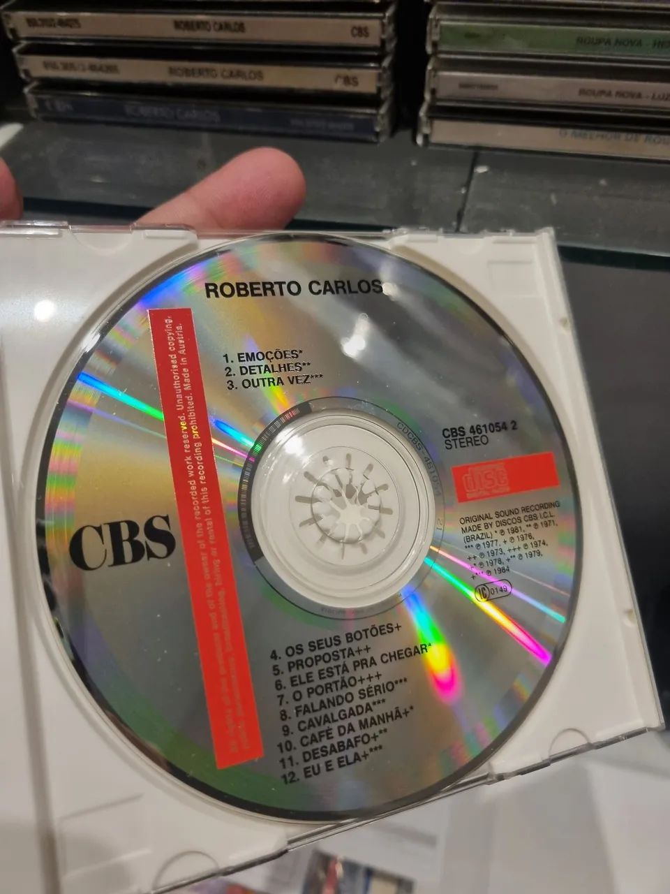 CD Roberto Carlos Coletânea ÁUSTRIA - Foto 2