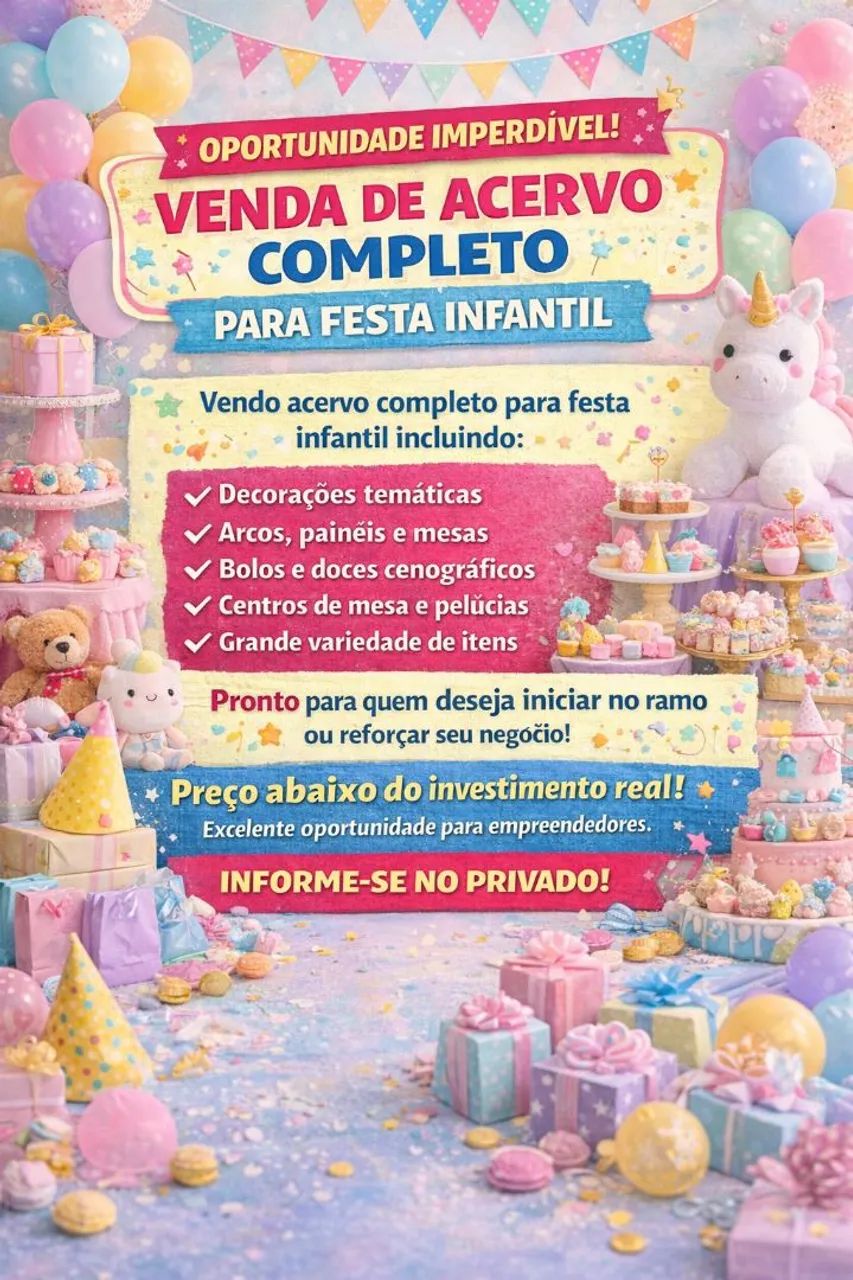 Acervo festa infantil 