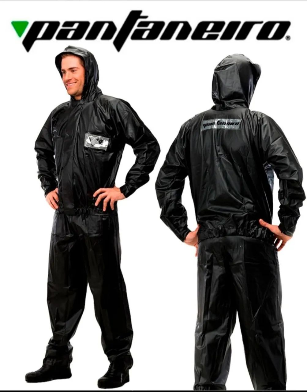 Capa de chuva impermeável para motoqueiro 
