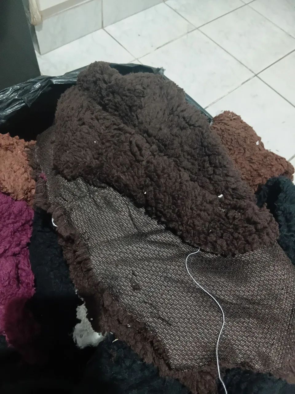 Retalhos de sherpa  - Foto 2