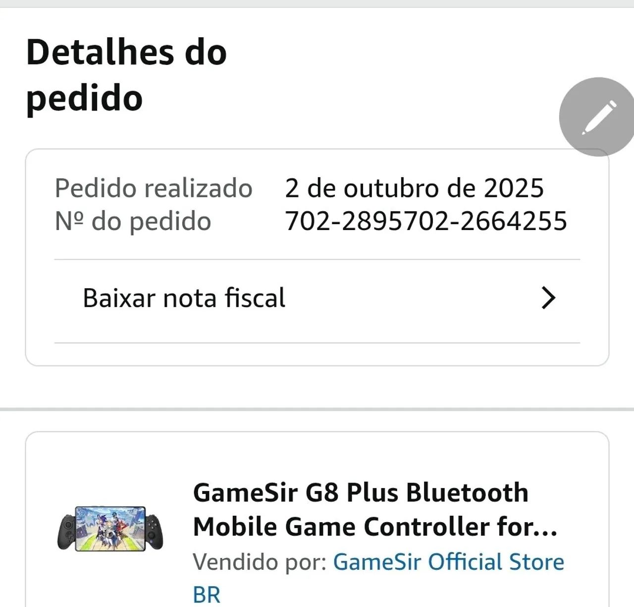 Controle gamesir G8 plus  - Foto 6