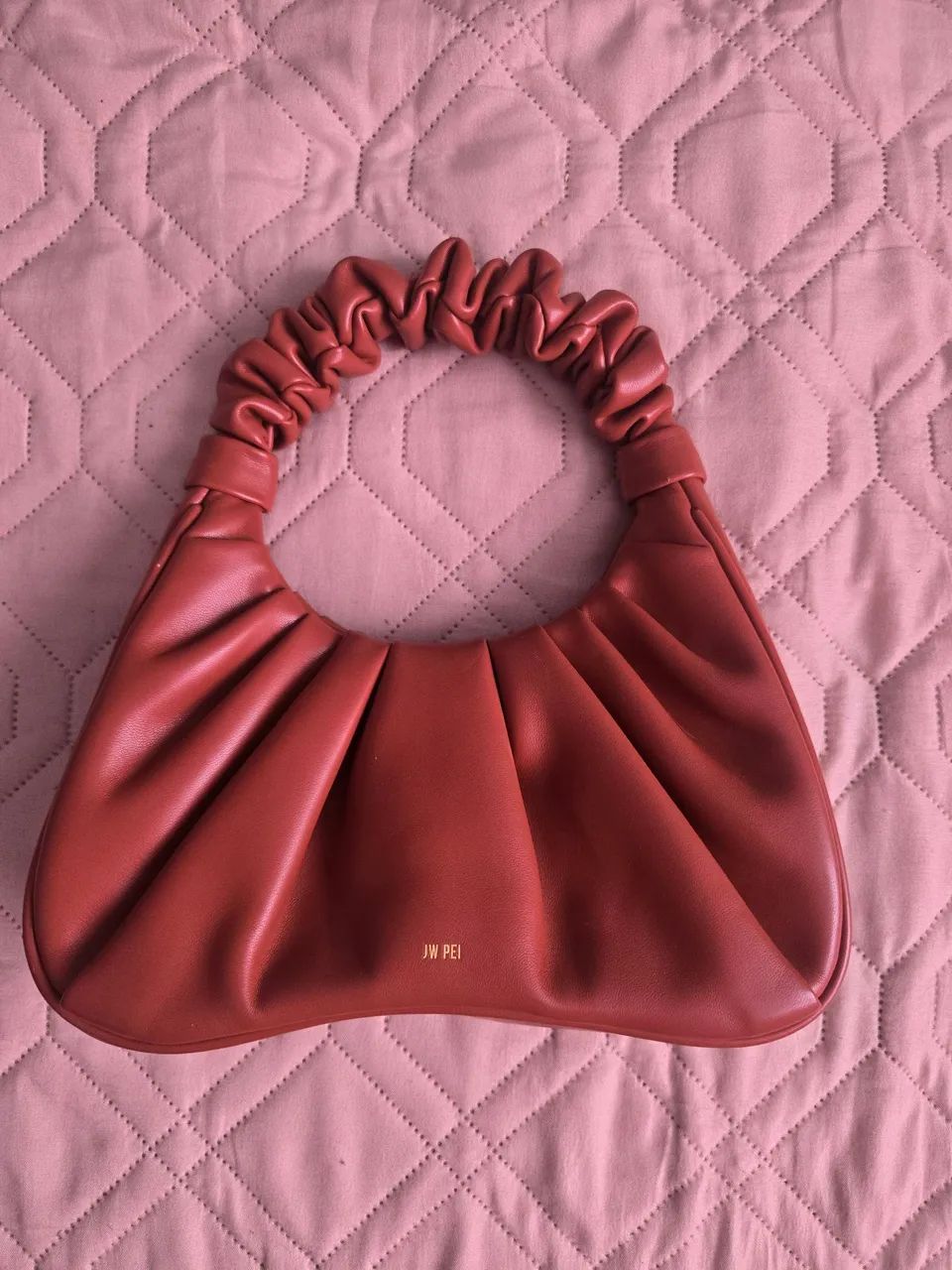 Bolsa Jw Pei Gabbi Caramelo - Foto 4