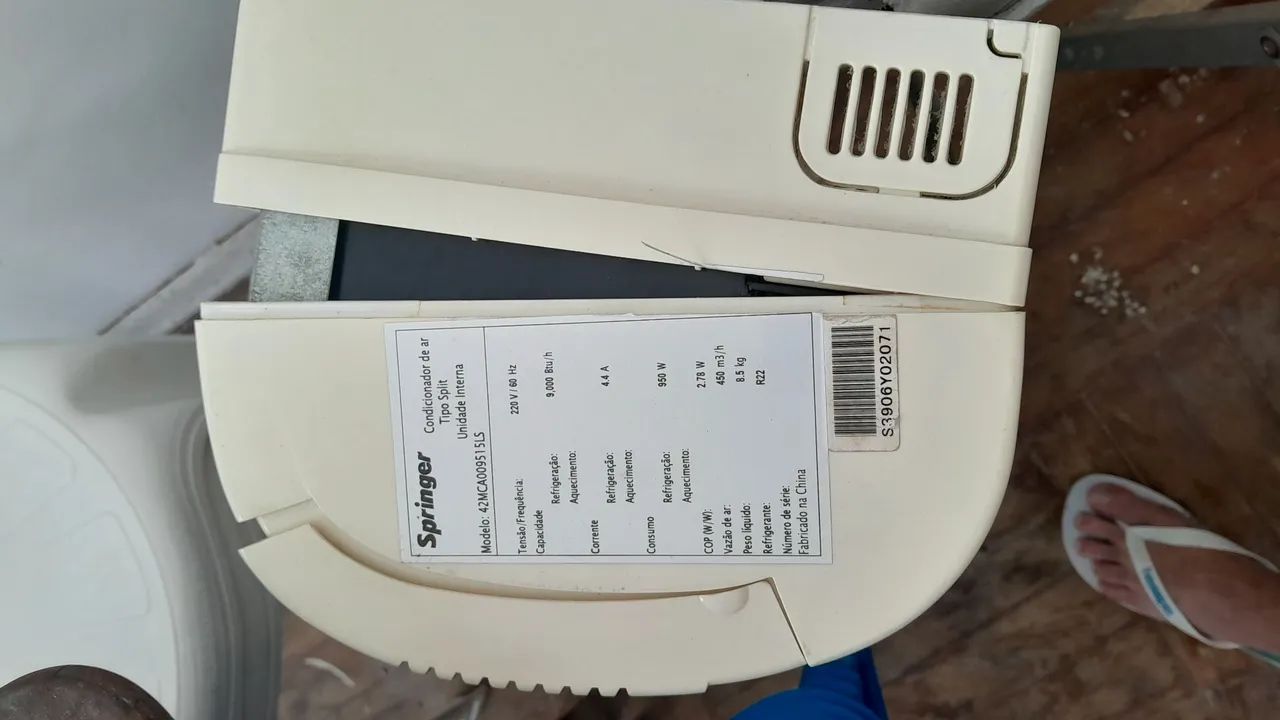  AR CONDICIONADO SPRINGER 9000btus - Foto 4
