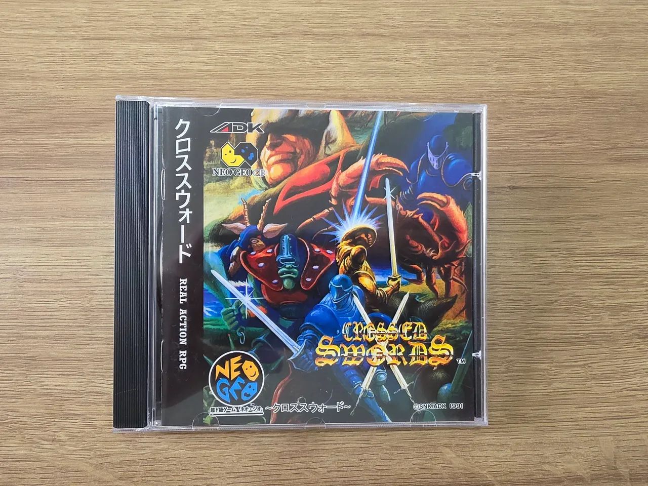 Jogo Crossed Swords Neo Geo Cd Prensado de qualidade - Jogos de