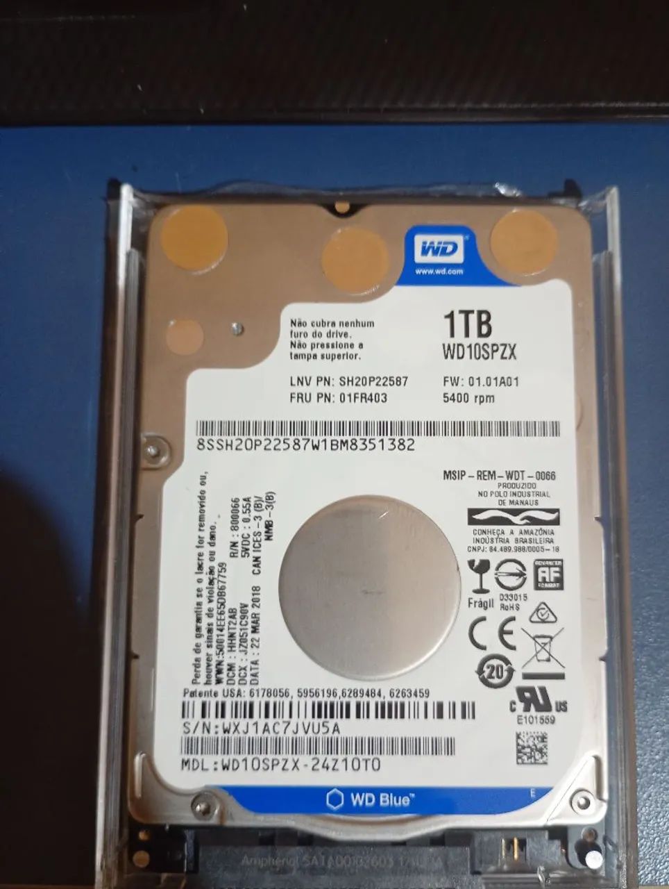 HDD 1Tb Wd blue