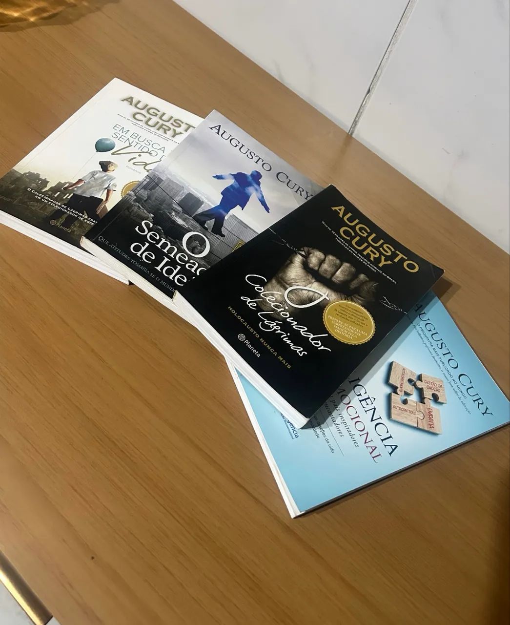 4 livros de Augusto Cury 