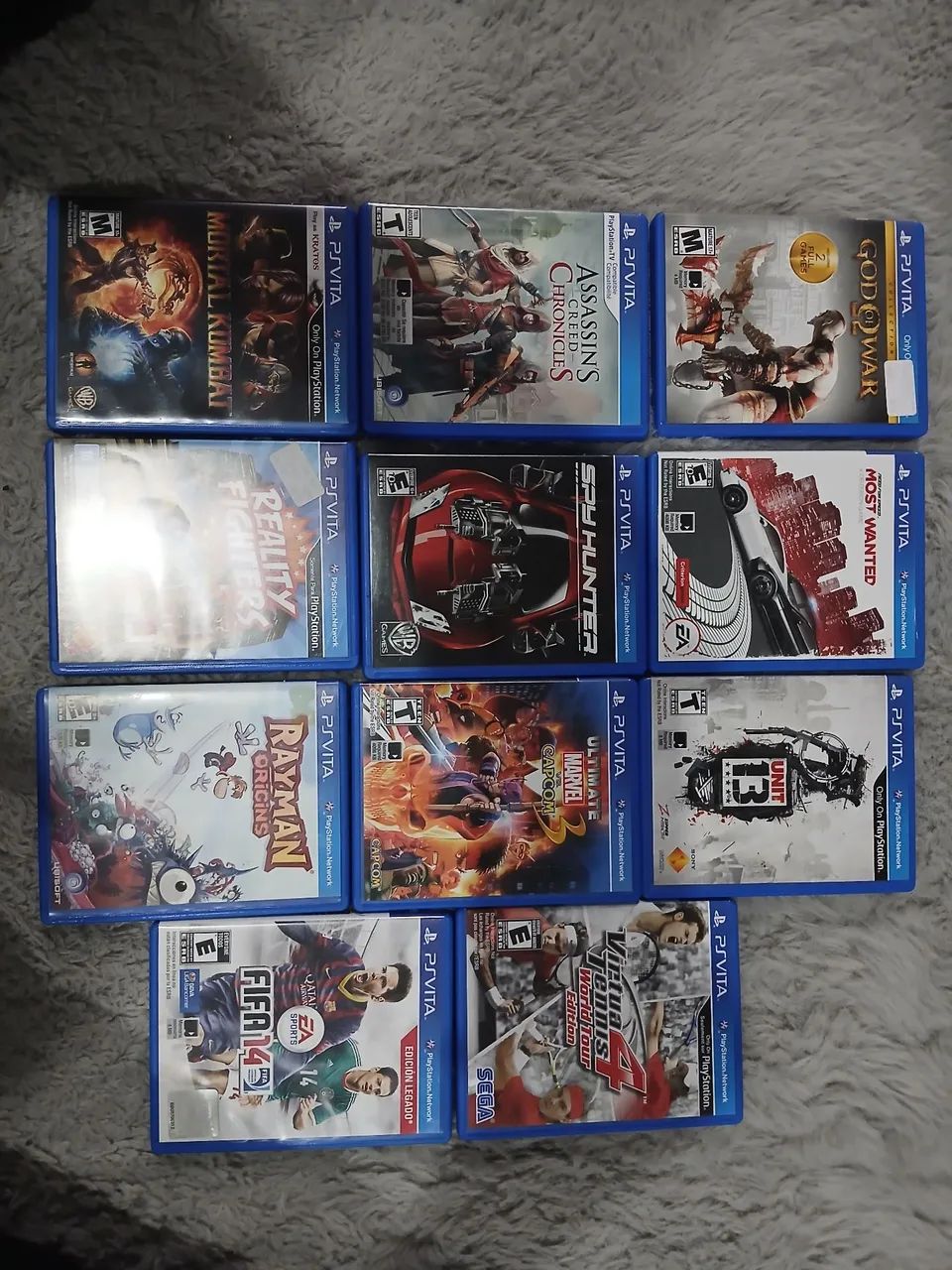 Vendo ou troco coleção de jogos de psvita 