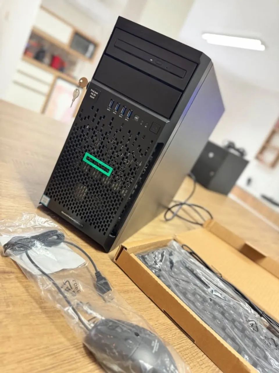 Servidor Hpe Ml30 Gen9 Xeon E3 + 16tb Wd Red Nas Raid - Foto 2