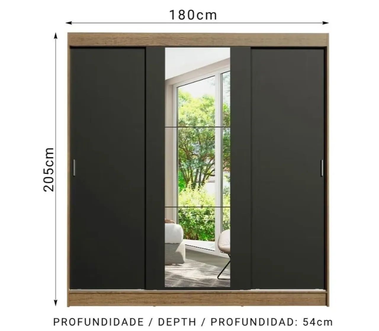 Guarda roupa casal - Foto 4
