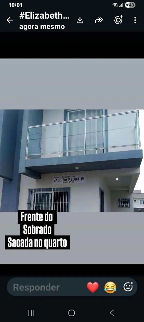 Alugo sobrado