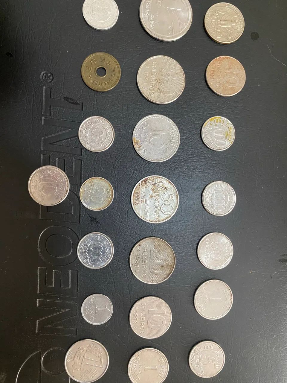 Coleção de notas e moedas antigas  - Foto 3