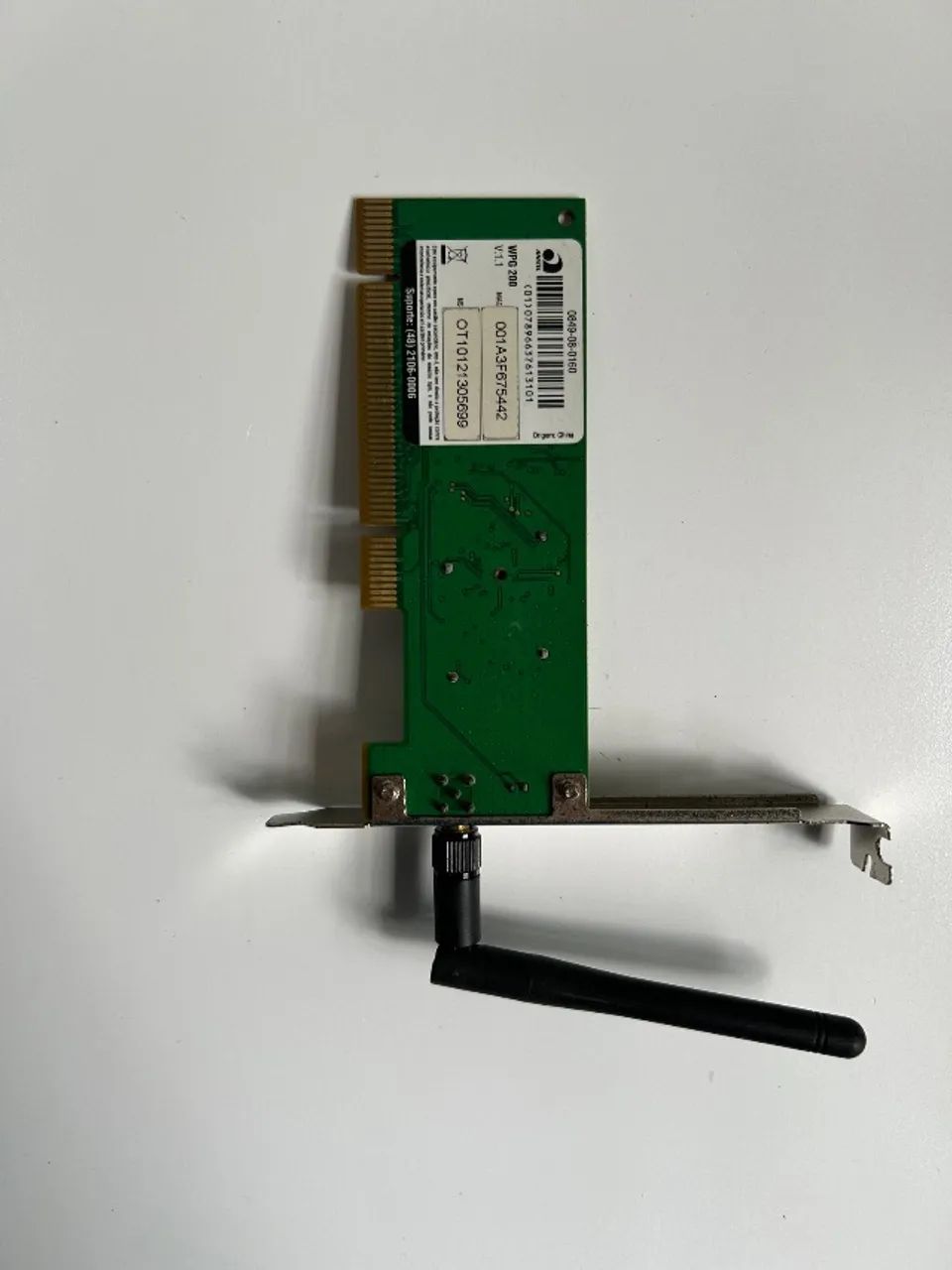Placa De Rede Pci Wireless 54 Mbps Intelbras Wpg 200 Wifi - Foto 3