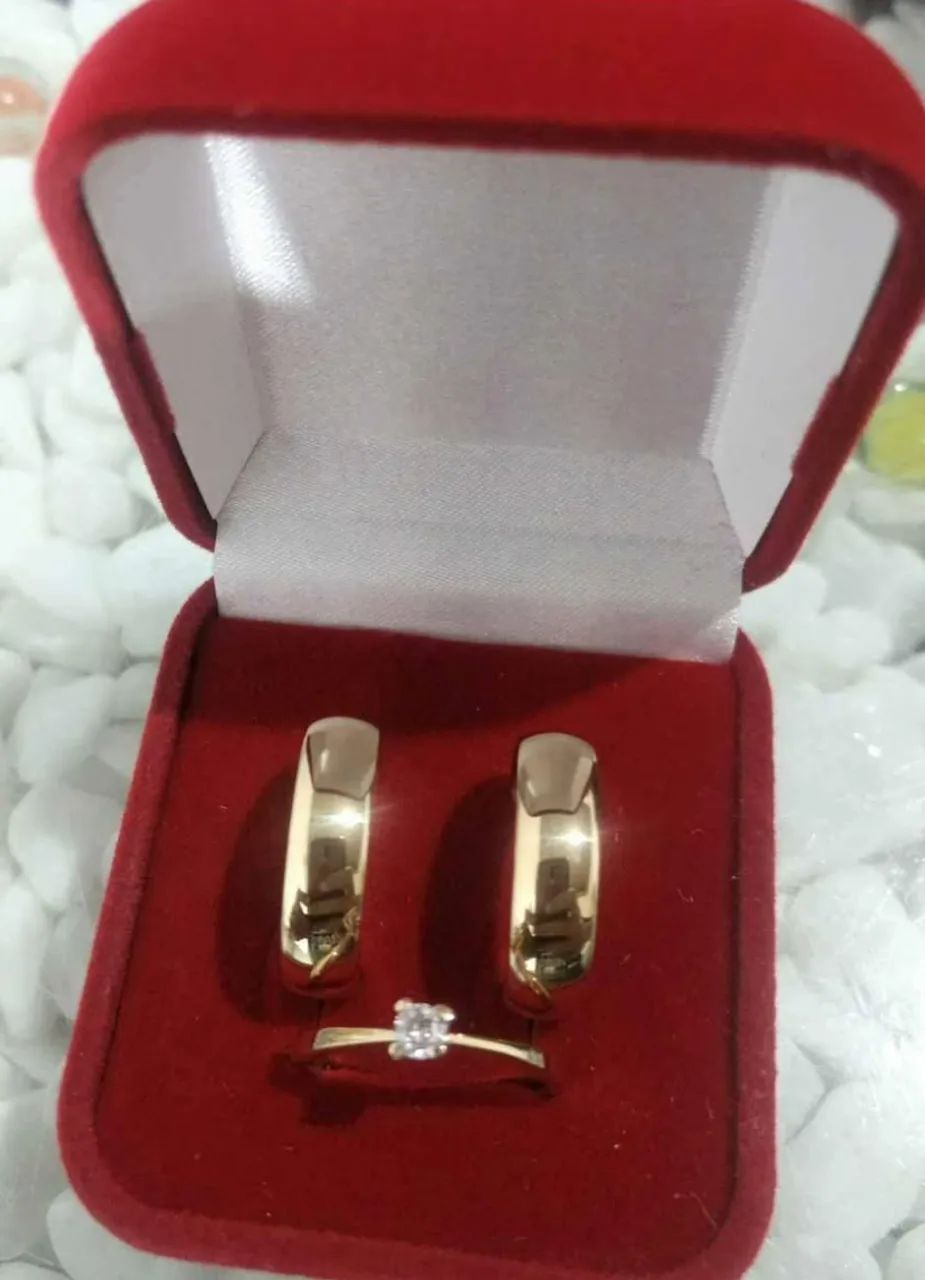 ALIANÇAS FEITAS EM MOEDAS PRONTA ENTREGA  - Foto 3