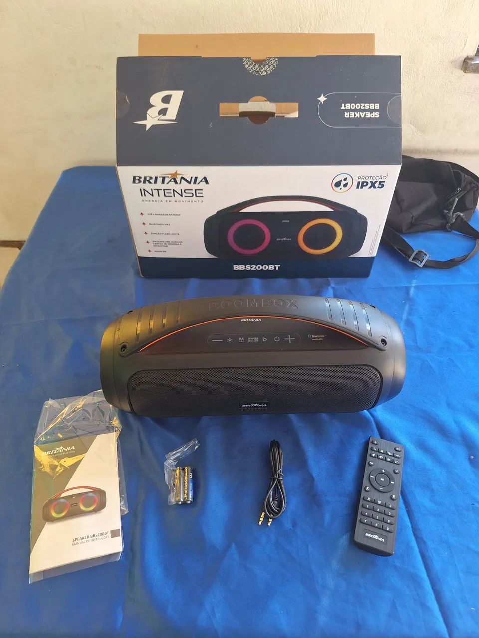 Caixa de som BBS200BT com IPX5