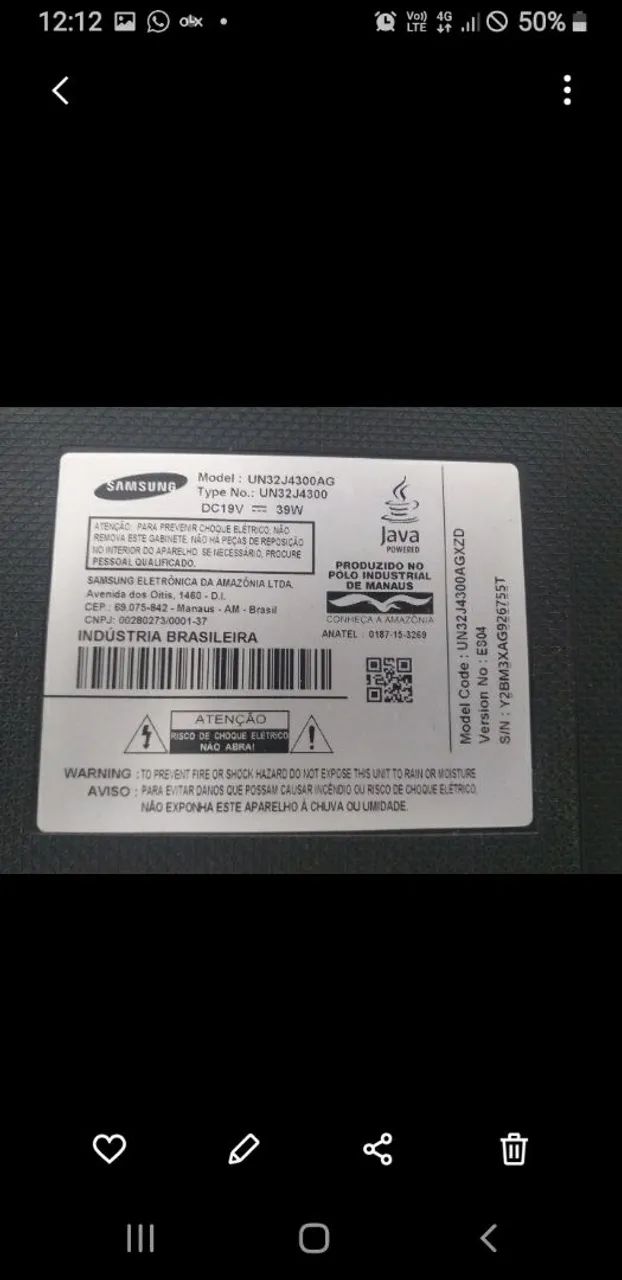 Tv  samsung smart  22 polegadas.   - Foto 5