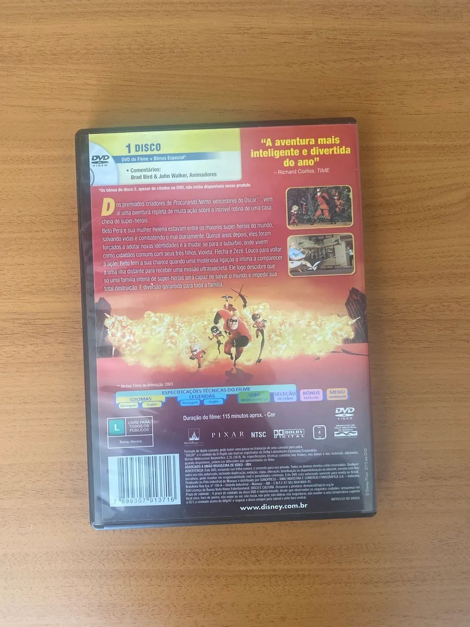 DVD - Os Incríveis  - Foto 2