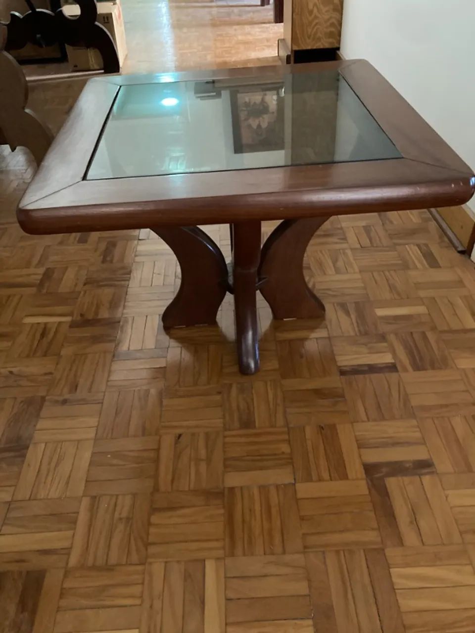 Lindissima Mesa de Centro com tampo de Vidro - Foto 4