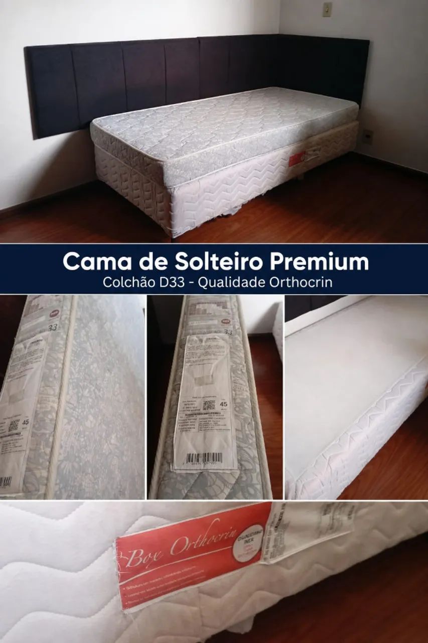  CAMA DE SOLTEIRO À VENDA
