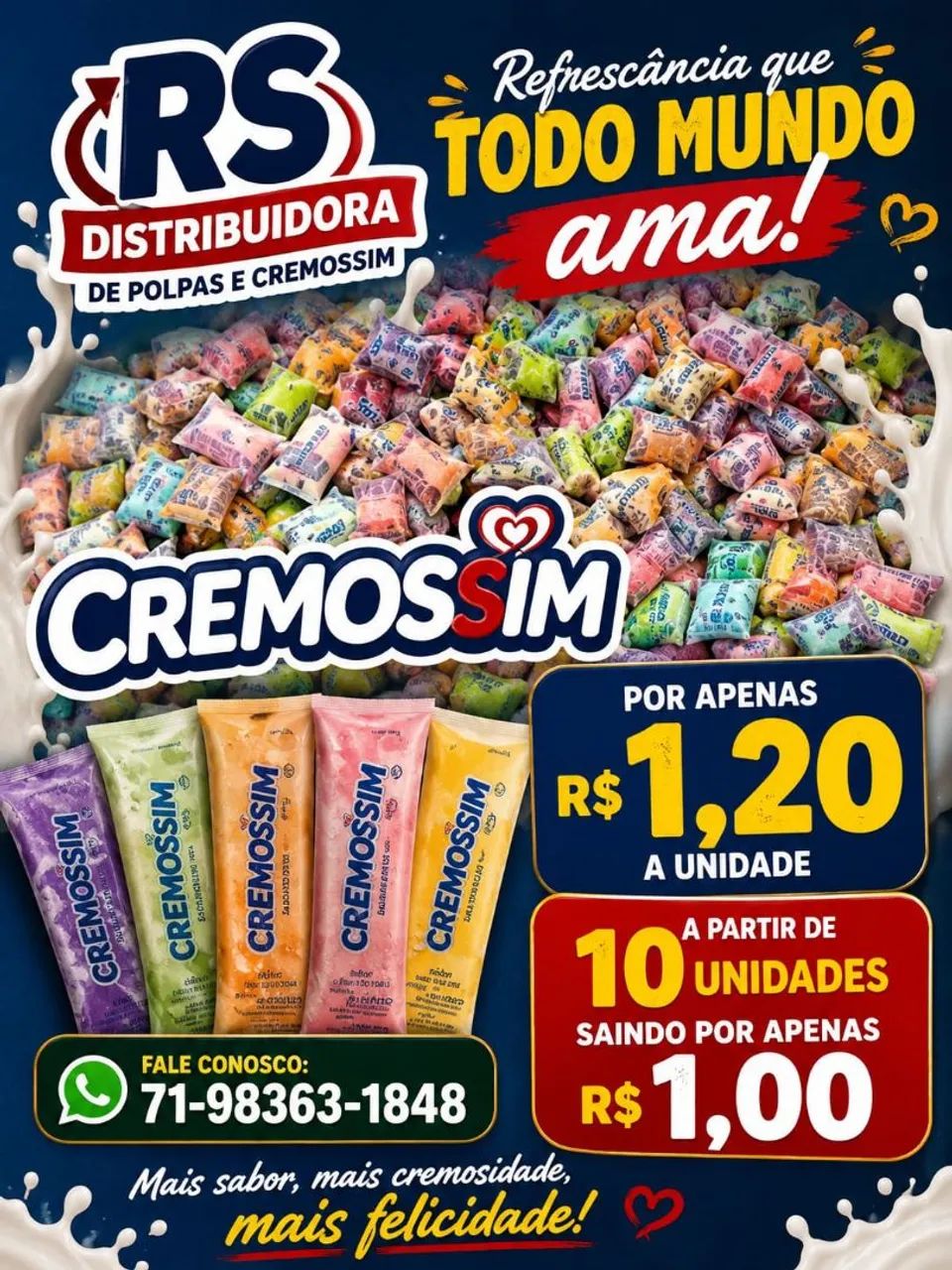 RS distribuidora de polpas e cremossim 