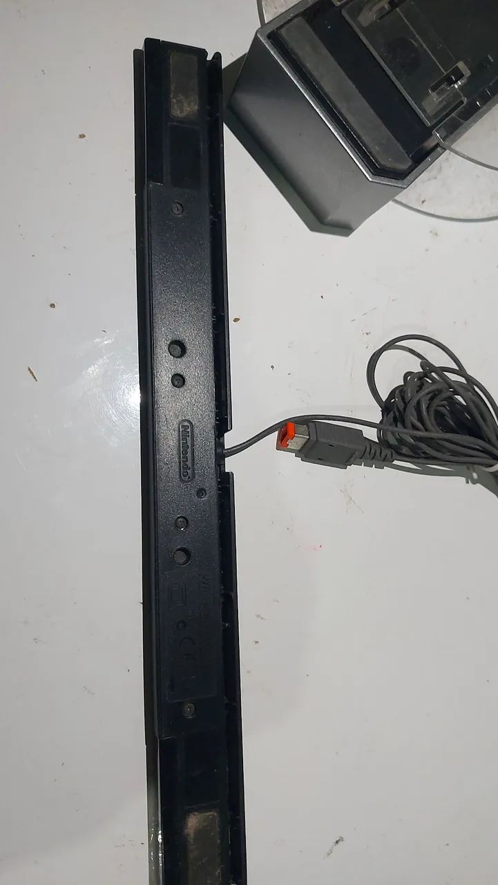 Nintendo wii assessórios sensor bar e base - Foto 4