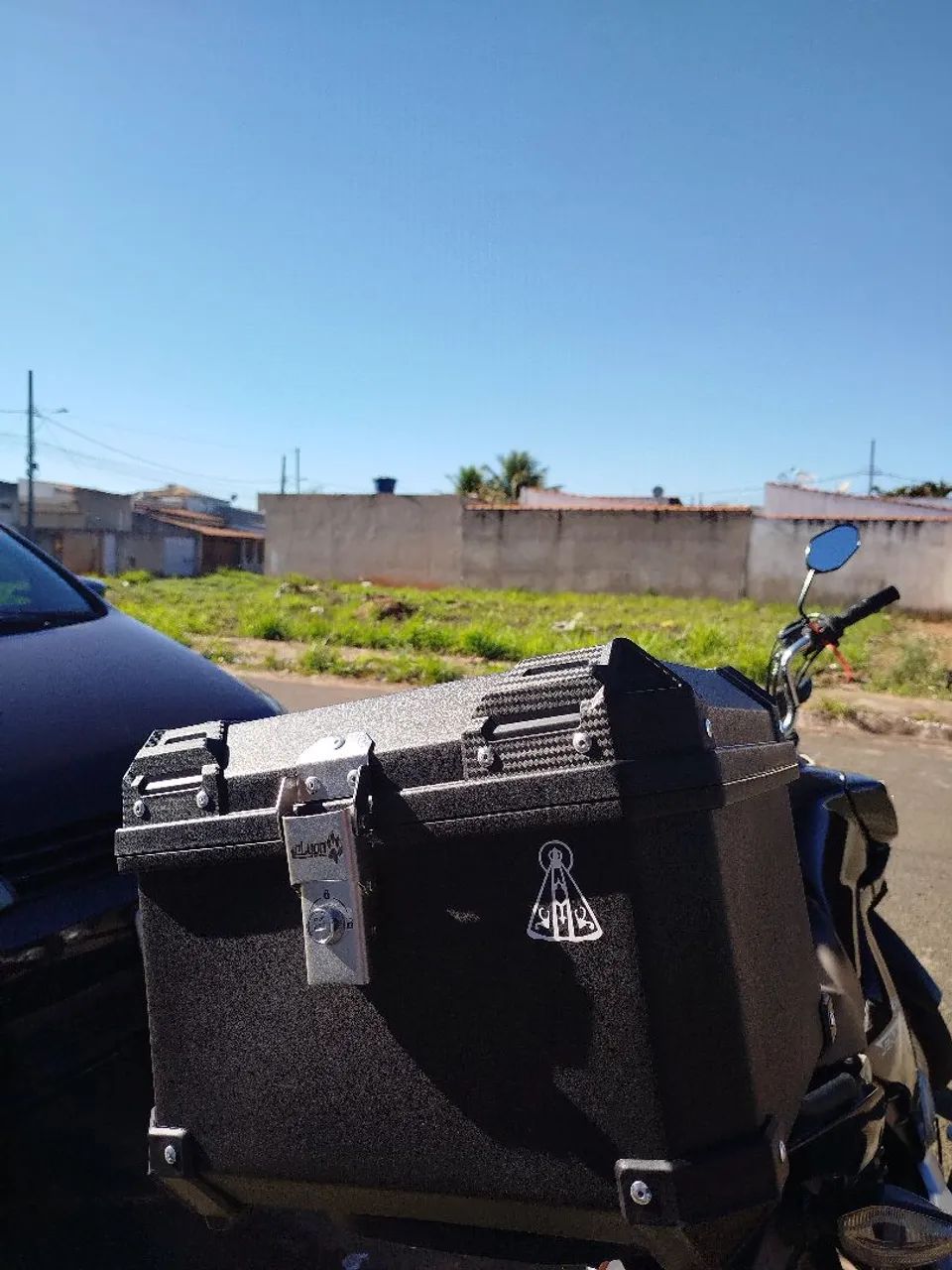 Baú 45 L MOTO ( PLÁSTICO ABS) - Foto 3